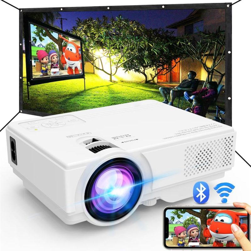 Mini Movie Portable Projector Bluetooth powered